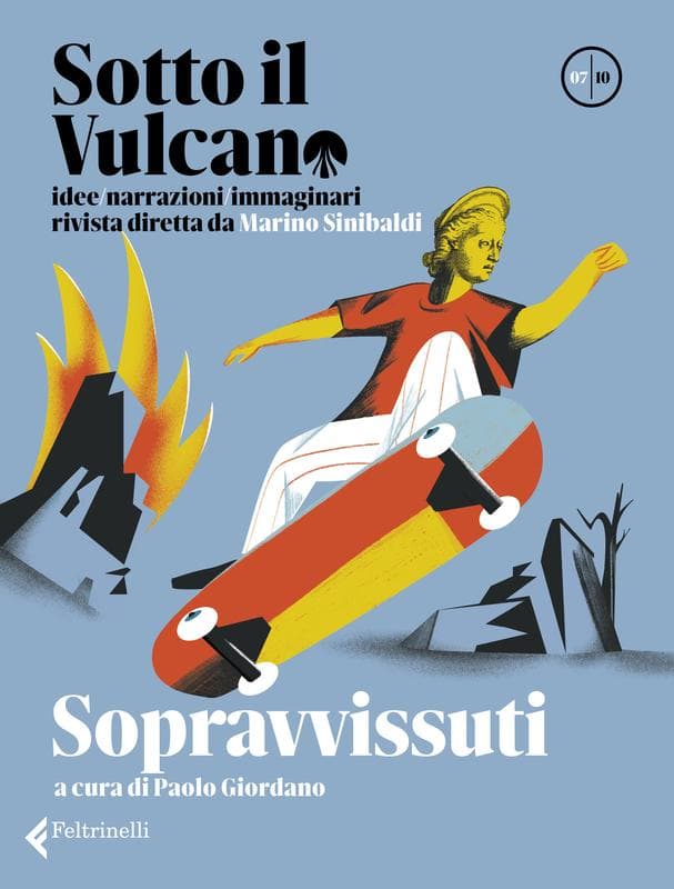 Copertina del libro 'Sotto il vulcano. Idee/Narrazioni/Immaginari. Rivista trimestrale. nr. 7. Sopravvissuti'